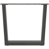  Noge blagovaonskog stola V-oblika 2 kom antracit 60x(42-43 3)cm | shoptok.hr