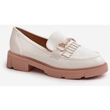 FD1 Women's Moccasins With Decoration Eco Leather White Tialorae | shoptok.hr