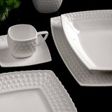 Evviva Globok krožnik Margherita 21x21cm / bel / porcelan, (5000199193) | Shoptok.si