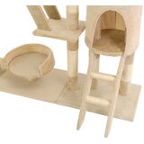  Penjalica za mačke sa stupovima za grebanje od sisala 230 - 250 cm bež | shoptok.hr
