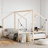 The Living Store Otroški posteljni okvir 2x(80x200) cm trdna borovina - Otroški Posteljni Okvir, (21625145) | Shoptok.si