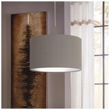 Eglo pasteri 1, e27, ø380 nikl/mat, tekstil sivozelena | Eponuda.com