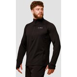 GymBeam Majica za trčanje Pulse 1/2 Zip Black XXL
