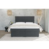 Ropez Tamno sivi boxspring krevet s prostorom za odlaganje 180x200 cm Lola – | shoptok.hr