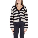 Vero_Moda Telovniki & Jope VMELYA LS V-NECK CARDIGAN GA BOO REP 10310898 Bež | Shoptok.si