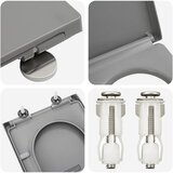  WC daska Siva 49 x 36 x 4 cm Duroplast | Eponuda.com
