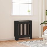  Pokrov za radijator konstruirano drvo crni 78 cm | shoptok.hr