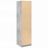  Ormar siva boja betona 50 x 50 x 200 cm od konstruiranog drva | shoptok.hr