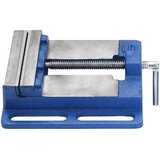 vidaXL Primež za vrtalni stroj moder 121 mm lito železo Cene