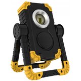  LED punjivi reflektor sa zvučnikom LED/10W/5V 4400 mAh IP44 crna/žuta Cene