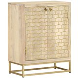  Komoda s 2 vratima 55 x 30 x 70 cm od masivnog drva manga | shoptok.hr
