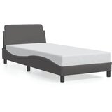  Okvir za krevet Dover sivi 90x190 cm od umjetne kože | shoptok.hr