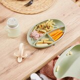Babymoov tanjur Divided s pretincima - Green | shoptok.hr