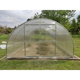  Modularni čelični plastenik Gaudi,8 mx4m, samo okvir, razmak između lukova 0.67m Slike