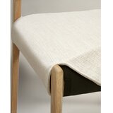 Kave Home Bež/v naravni barvi jedilni stol iz masivnega hrasta Cudia – | Shoptok.si