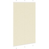  Plisirana zavjesa krem boje 115x200 cm Širina tkanine 114,4 cm Poliester | shoptok.hr
