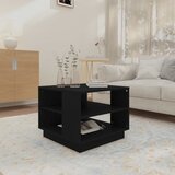  Stolić za kavu crni 55 x 55 x 43 cm od iverice | Eponuda.com