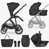 Kikka Boo Kolica Chiara 3in1 set sa I-SIZE autosedištem i tvrdom korpom Black Cene