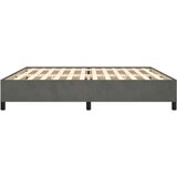  Posteljni okvir temno siv 200x200 cm žamet, (20725482) | Shoptok.si