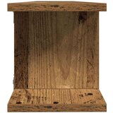 vidaXL Zidne police 2kom boja staro drvo 105x18x20cm konstruirano drvo | shoptok.hr