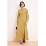 Trendyol Modest Ženska haljina Tctss26Eb00109, Žuta Cene