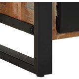 vidaXL Komplet pohištva za kopalnico 2 pcs Rjava trden predelan les | Shoptok.si