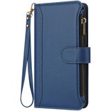 AVIZAR etui za denarnico oppo A5 pro z odstranljivo zanko. magnetno zapiranje, modra, (5000010425) | Shoptok.si
