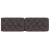 Vzglavna stranica temno rjava 160 cm blago, (21653085) | Shoptok.si