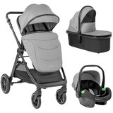 Kikka Boo Ava kolica za bebe 3u1 Grey, 0m+ | ePonuda.com