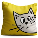 Dječji jastuk Orange Cat, 40 x 40 cm