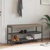  Jastučić za klupu Mikrovlakna Sivosmeđa Dubina 35 cm | shoptok.hr