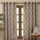 Pineapple Elephant Rjave zavese v kompletu 2 ks 168x229 cm Suri Geo – | Shoptok.si