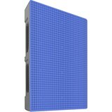  Higienska nedrseča paleta, zaprta površina, DxŠ 1200 x 800 mm, 3 drsniki, bazaltno sive barve Cene