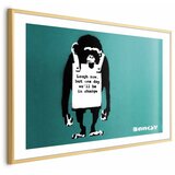  Plakat - Evil Monkey 42x29.7 Zlatni okvir s margom | shoptok.hr