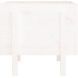  Vrtna sadilica bijela 62 x 50 x 57 cm od masivne borovine | shoptok.hr