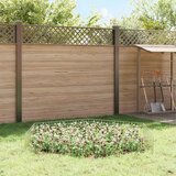 PANEL vrtne ograde 12 kom. 25 x 30 cm Pocinčani čelik Srebrna | shoptok.hr