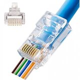 Gembird LC-PTF-01/100CAT6 lan utp kategorije 6 ez konektor PNP88FZv2-R RJ45 (100 komada pakovanje) | ePonuda.com