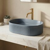 REA Bath Umivalnik na podstavku Vanda Blueberry Matt | Shoptok.si