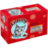 Catessy Mešano pakiranje koščki v omaki - 12 x 100 g Cene