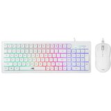 WHITESHARK Tastatura Orca Gaming Membranska Žična / Bežična Full Size White Cene