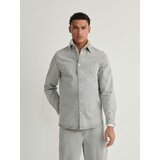 Reserved Men`s shirt - svetlo siva Cene