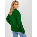 BADU Sweater-BA-SW-8043.08X-dark green | Shoptok.si