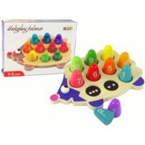  Drveni edukativni jež -10 šarenih pijuna s brojevima | Shoptok.si