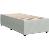 vidaXL Box spring krevet s madracem svjetlosivi 90x190 cm baršunasti | shoptok.hr