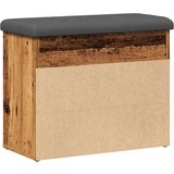 vidaXL Klupa za cipele staro drvo 62x32x50 cm konstruirano drvo | shoptok.hr