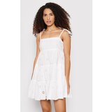Seafolly Poletna obleka Embroidery Tier 54657-DR Bela Regular Fit | Shoptok.si