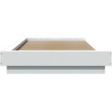  Okvir za krevet s LED svjetlima 90x190 cm konstruirano drvo | shoptok.hr