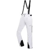 Alpine pro Women's ski pants with ptx membrane OSAGA white