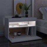 TV ormarić s LED svjetlima bijeli 60x35x40 cm | Eponuda.com