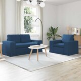 SOFA 2 pcs Plava Metal | shoptok.hr